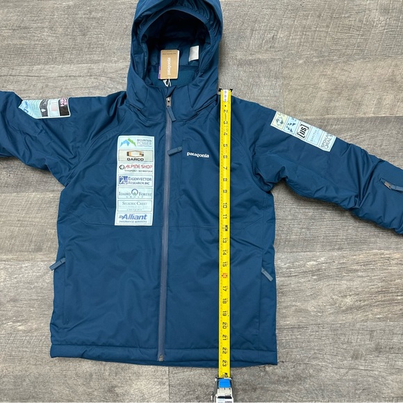 Patagonia Snow shot Jacket Grow Fit Size M (10) SARS Alpine Team 2022 - Picture 11 of 12